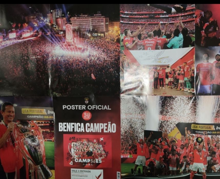 Posteres varios do benfica