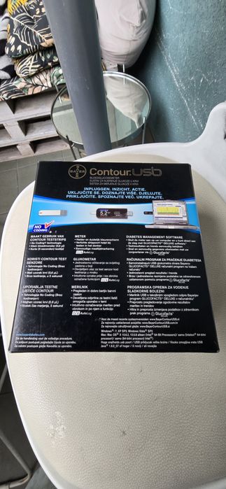 Glukometr Bayer Contour USB nowy