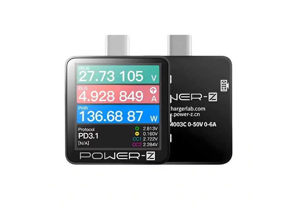 Професійний USB тестер ChargerLAB Power-Z KM003C