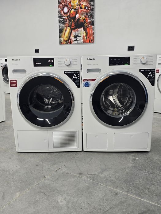 Як новий топовий комплект пралка Miele WWI860 та сушильна машина  2024