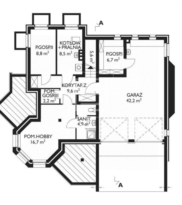 Продаж будинку 180 м² на 11 сотках з гаражем, підвалом 105 м² та укриттям в Блиставиці.