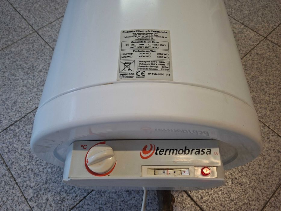 Cilindro "Termobrasa" em cobre - 50 Litros