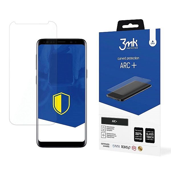 Folia 3mk Arc+ na Samsung Galaxy S9+