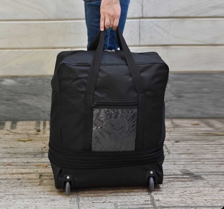 Mala de Viagem Expansível 3 Zíperes - como NOVO