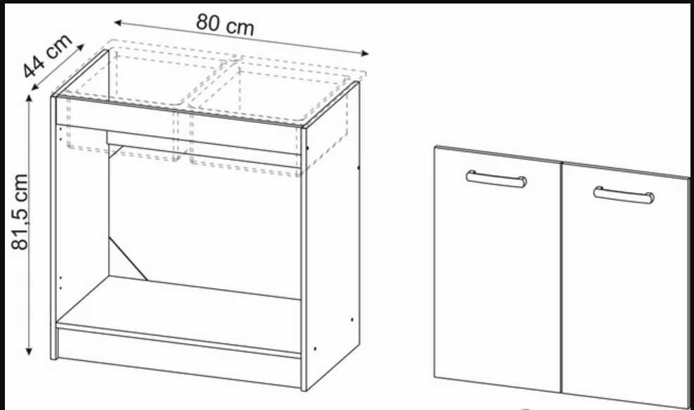 NOWE meble kuchenne - tanio i za grosze