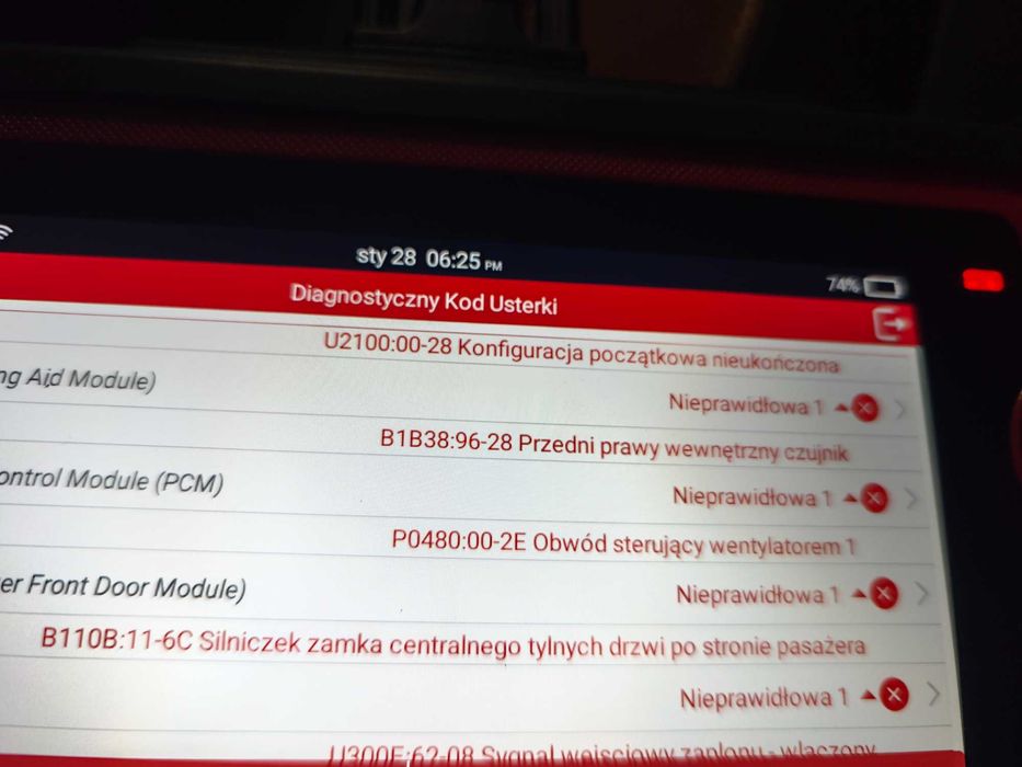 Komputer/tester diagnostyczny Launch X431,J Polski,Wszystkie Auta,OBD2