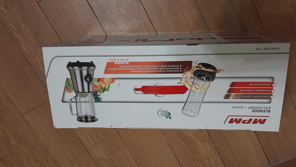 Blender kielichowy MPM zestaw