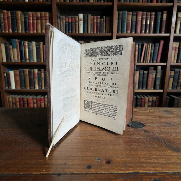 Prawo Rzymskie 1724 starodruk