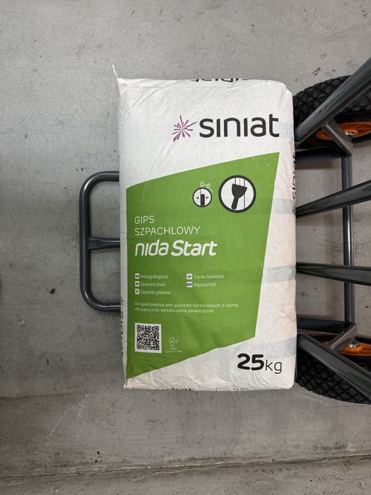 Gips szpachlowy Siniat nida start 2x 25kg