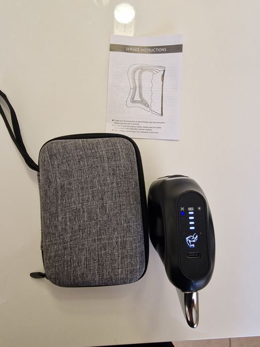 Massageador muscular portátil elétrico de tecido