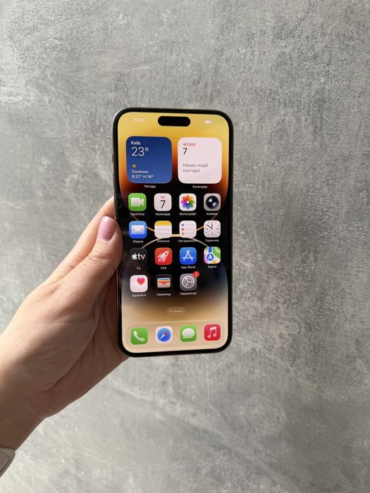 Iphone 14 Pro Max 256 gb e-sim в дуже гарному стані! Весь в оригіналі. Не ремонтувався. Гарантія 30 днів