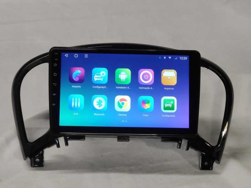 Radio 2 DIN Android 13 Nissan Juke de 2010 até 2014 - Novo Garantia