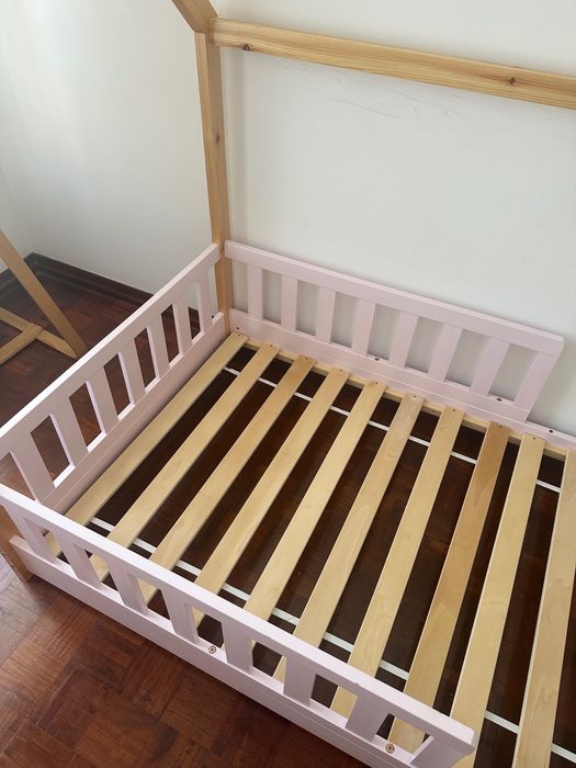 Cama Montessori Rosa