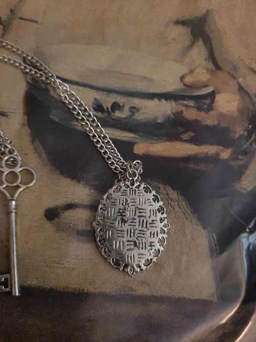 Pingente Vintage + Colar/Fio