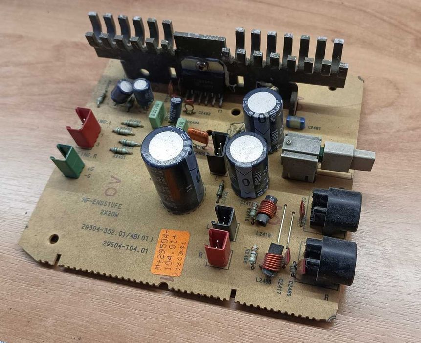 2 Moduły wzmacniaczy stereo TV DIY