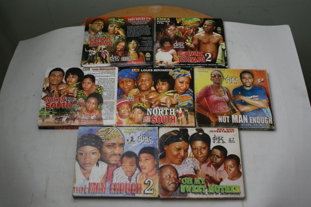 Lote de 7 V.C.D - Filmes Africanos, Nigéria VCD - Vários