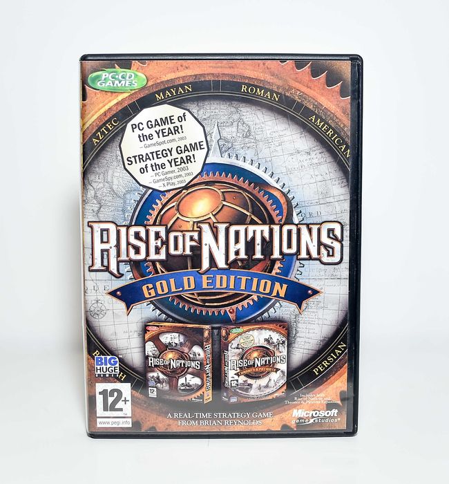 Gra PC #	Rise Of Nations Gold Edition + Splinter + Empire Earth