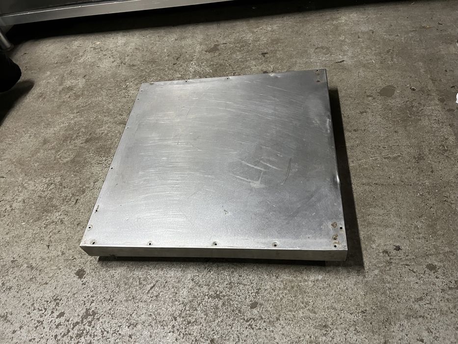 Base em inox 57cm x 57cm