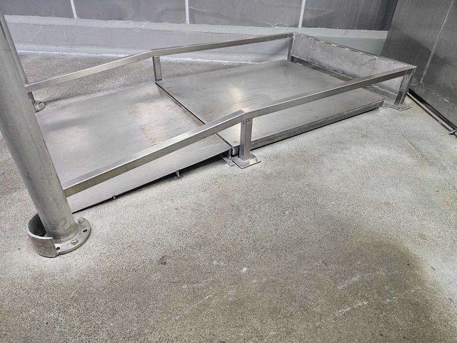 Waga najazdowa NIERDZEWNA SysTec 1000 kg