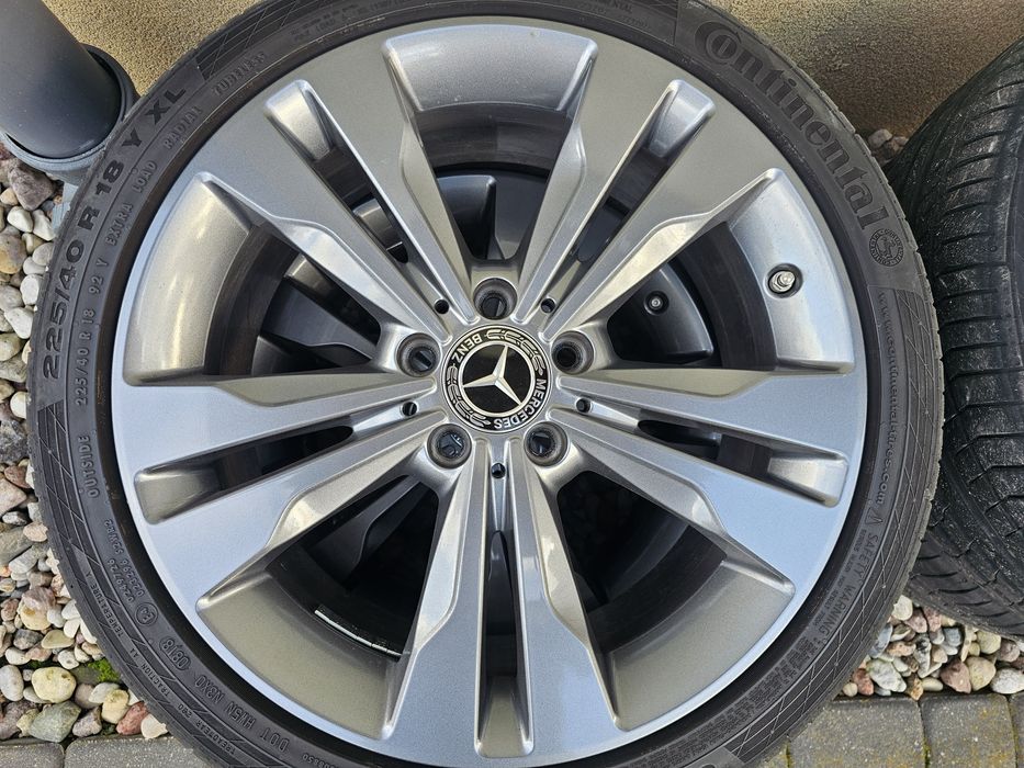 Koła Mercedes 5x112 ET52 7,5J Felgi i Opony LATO.