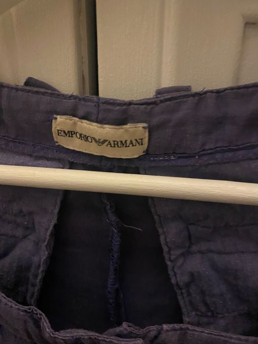 Штани льон 38 розмір armani