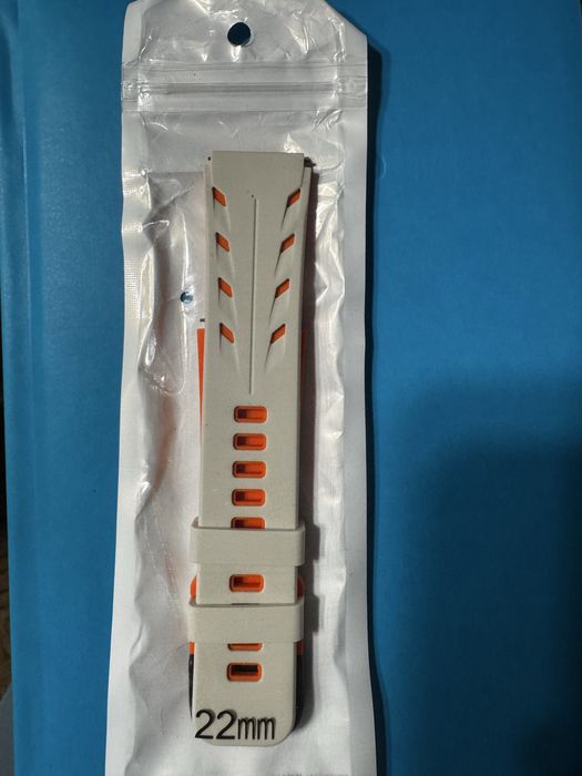 Силіконовий ремінець 22мм