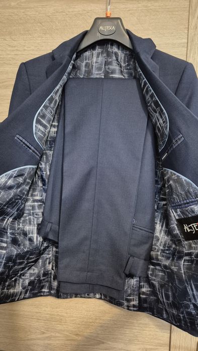 garnitur chłopięcy aljeka r. 164 – granatowy