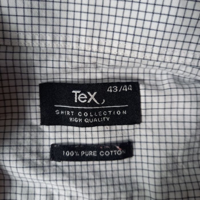 Koszula męska w krateczkę L