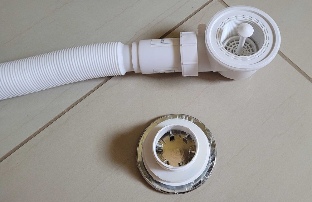 Syfon do brodzika syfon do kabiny nowy fi 50 mm