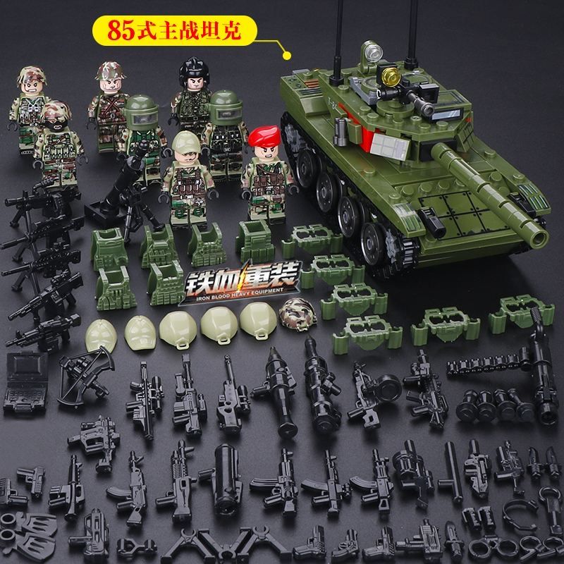 Конструктор лего военный набор. Военный Танк T-85 375 детали, Фигурки ...