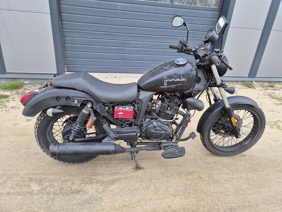 Zawieszenie, lagi Junak M12 Vintage 125, części, koło, amortyzator