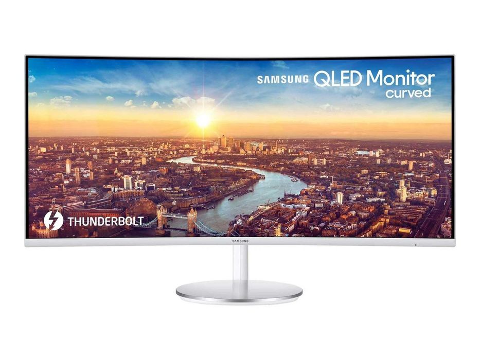 Samsung LC34J791WTPXEN – Monitor Curvo 34" UltraWide QLED com Thunderbolt 3 – Excelente Estado