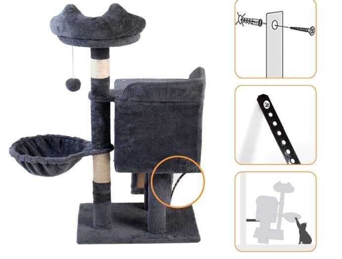 Drapak dla kota, tylko złożony, nowy 103 cm