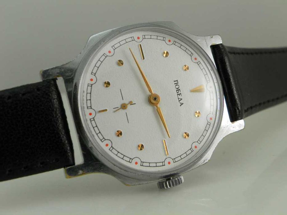 Męski mechaniczny zegarek . POBIEDA . ZSRR - CCCP
