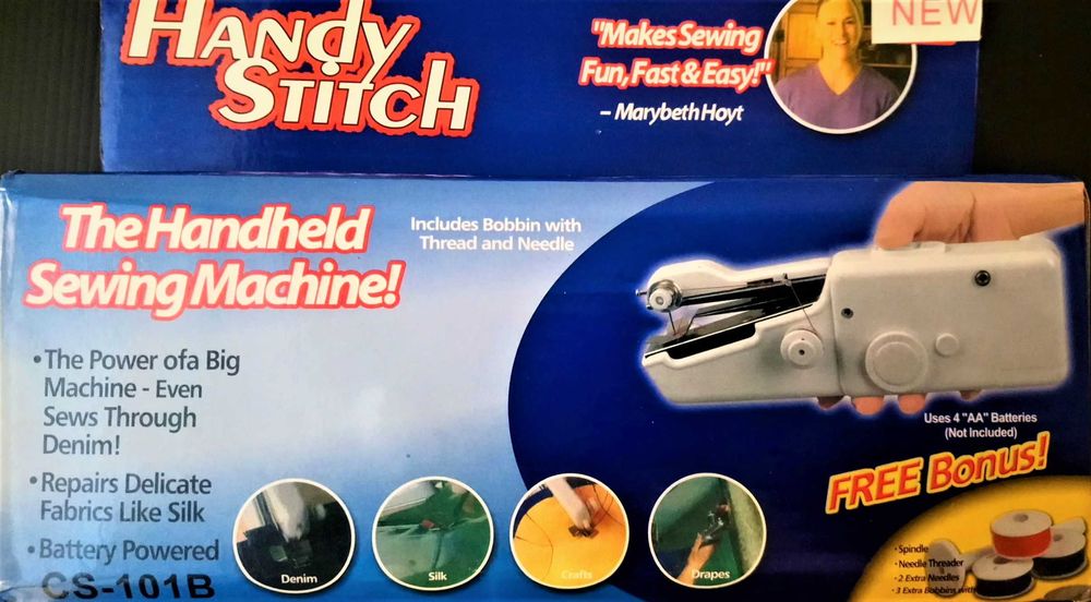 Mini máquina de costura portátil