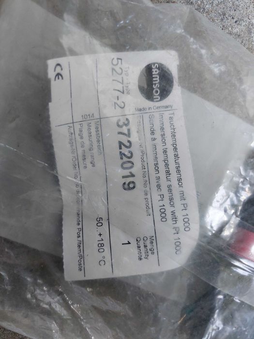 Samson 5277-2 czujnik temperatury pt1000