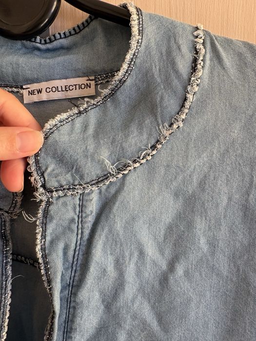 Sukienka ala lekki jeans 44