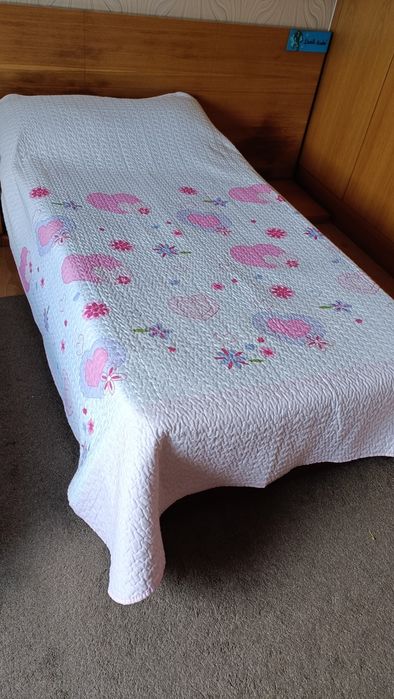 2 colchas de cama de solteiro - meninas