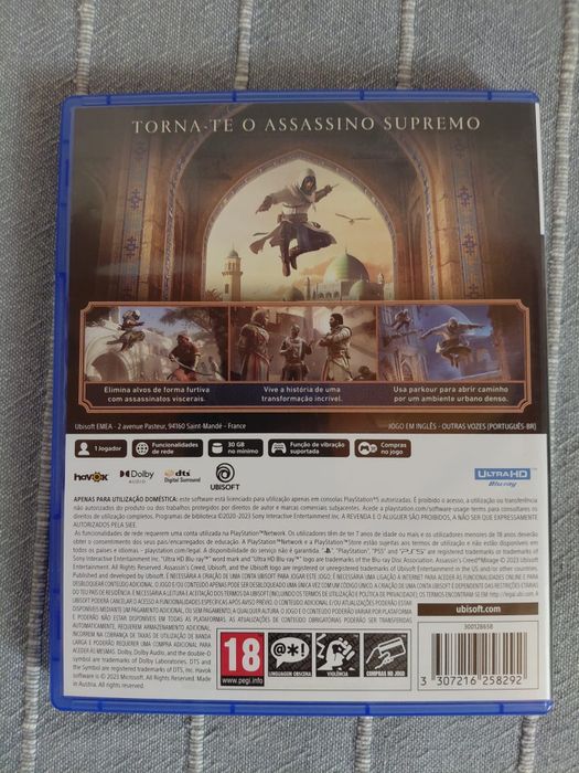 Jogo PS5 Assassin's Creed Mirage