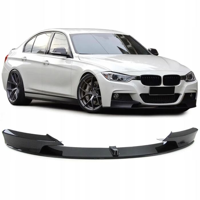 ЦІЛЬНА!!! Губа BMW F30 M paket накладка бампера