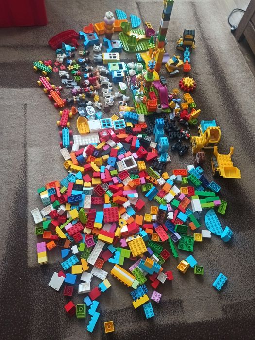 Duży zestaw lego duplo 535 elementów