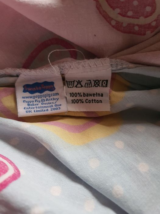Pościel dziecięca z motywem świnka Peppa