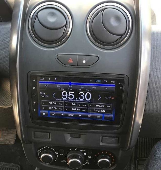 Rádio 2DIN • DACIA Logan Sandero Duster Dokker Lodgy • Android 4+64GB