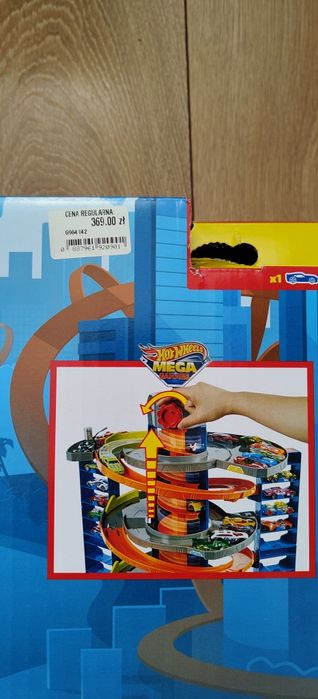 HOT WHEELS MEGA garaż parking