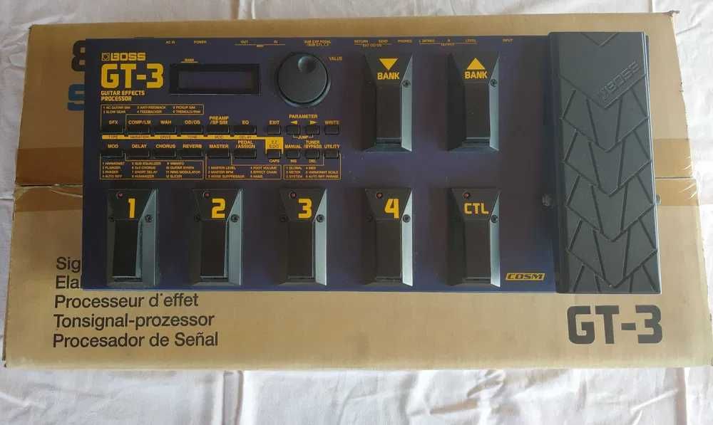 Profesjonalny efekt gitarowy- Okazja JAK NOWY