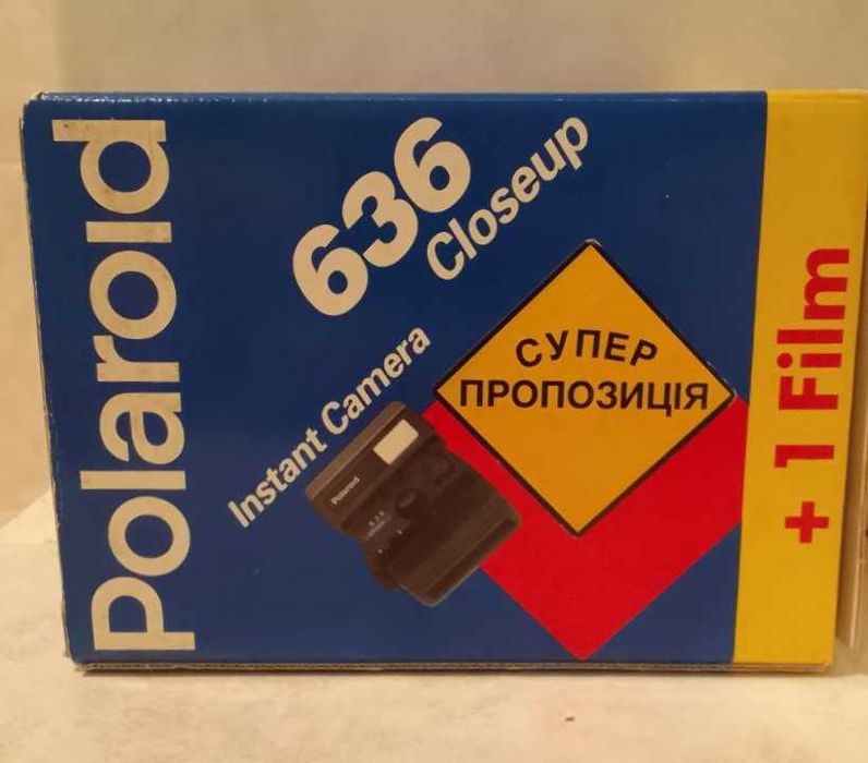 Вінтажна камера Polaroid 636 Close Up