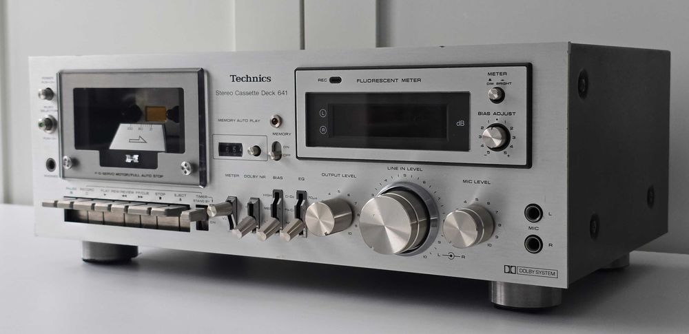 Magnetofon kasetowy Deck Technics Stereo Cassette Deck RS-641