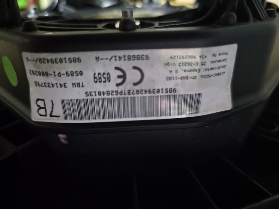 Renault Trafic III 3 poduszka powietrzna airbag kierowcy