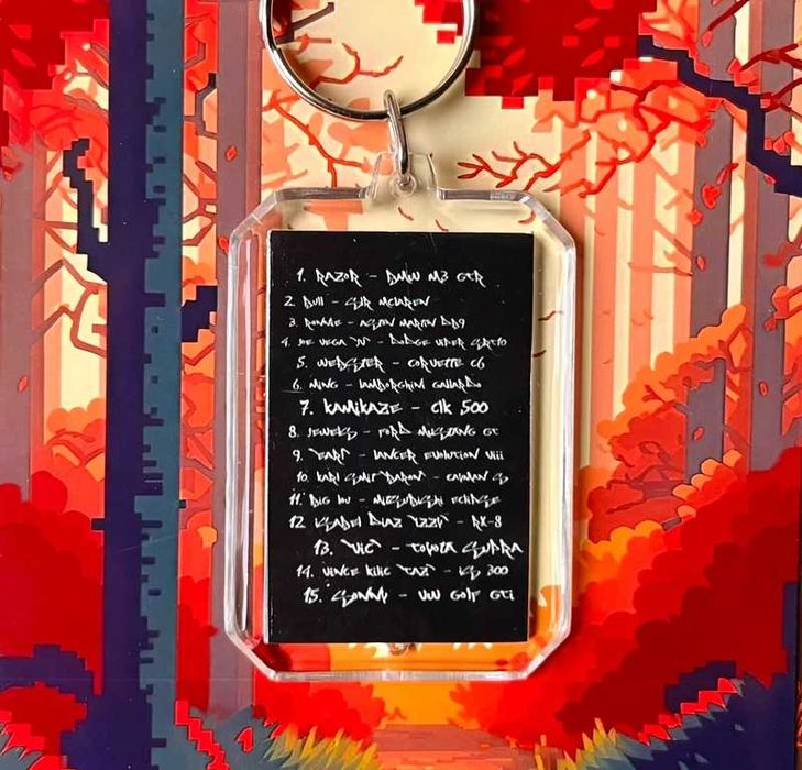 Brelok NFS Most Wanted - mini okładka PC