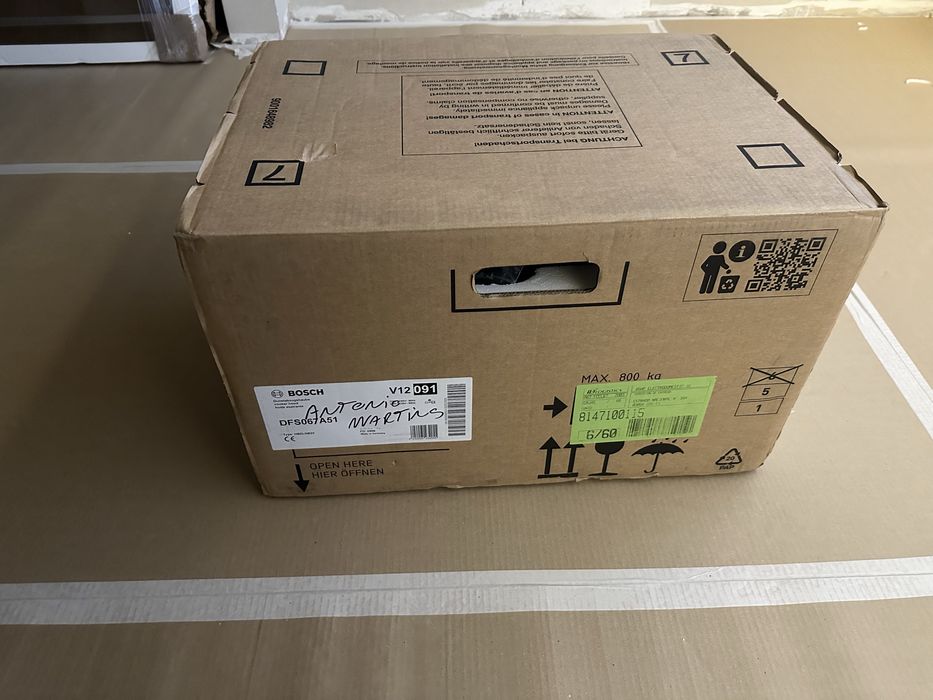 Exaustor Cozinha Bosch DFS067A51 Novo com Garantia